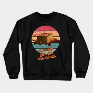 Chocolate Sun UV protected Crewneck Sweatshirt